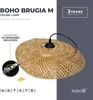 Hängelampe BRUGIA M große hängende Deckenlampe im Boho-Stil Produktbild-Vorschau 13