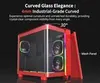 MONTECH KING 95 PRO Midi-Tower Tempered Glass ARGB - rot Produktbild-Vorschau 7