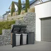 ML-Design 3-zásobník na 3 koše 240L 200x80x116,3 cm Náhľad obrázku produktu 9