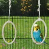 Relaxdays - Lot de 2 anneaux pour balançoire d'oiseaux, Voir les images du produit 5