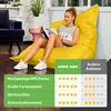 Green Bean® Sitzsack "Square" XXL 140x180cm mit 380 Liter Produktbild-Vorschau 5