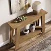 Consolle Tribesigns in stile country, tavolo in legno a 2 Anteprima dell’immagine prodotto 8