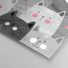 Bilder auf glas - Kittys Tiere Illustration - 140x50cm - Produktbild-Vorschau 5