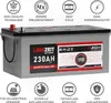 Langzeit AGM Batterie 230AH 12V Solarbatterie Akku Produktbild-Vorschau 2