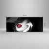 Bilder auf glas - Frau Gesicht Lippen - 100x40cm - Produktbild-Vorschau 3