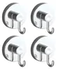 WENKO 4er Set Wand Haken ohne Bohren Bad Küchen Handtuch Produktbild-Vorschau 1