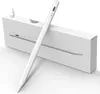 A white stylus pen is placed diagonally across a white product box, with a white pen tip and a small gray accessory on top of the box. Produktbild-Vorschau