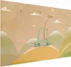 Posterpapier Poster - Traveling Giraffe 60x40 cm Für Kinder Produktbild-Vorschau 1