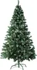 A full shot of an artificial Christmas tree with pinecones and a metal stand. Voir les images du produit