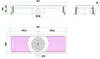 CHEFGASTRO Edelstahl Bodenablauf HORMIGA 300 | HxBxT Produktbild-Vorschau 2
