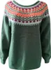 ASKSA Damen Pullover Elegant Rundhals Sweatshirt Casual Produktbild-Vorschau 3