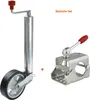 ALKO Stützrad Set mit Klemmhalter 500kg Ø60mm Produktbild-Vorschau 2