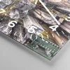 Wanduhr - Quadrat - Glasuhr - Metropole Luftaufnahmen Produktbild-Vorschau 5