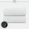 Two white towels stacked on a white background with a logo and a palette icon. Náhled obrázku produktu