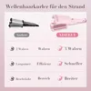 Lockenstab 32mm Welleneisen für Haare,3-fach Barrel Beach Produktbild-Vorschau 8