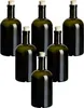gouveo 6er Set Glasflaschen 500 ml Klassik Antik mit Korken Produktbild-Vorschau 1