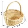 Kobolo kosz upominkowy z plecionej wierzby 42x35x13/39 cm - Podgląd zdjęcia produktu 2