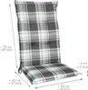 Beautissu 6er Set Hochlehner Auflagen Set 120x50 cm Polster Produktbild-Vorschau 5