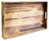 Serviertablett in geflammt 60x40x8cm Holztablett Produktbild-Vorschau 6