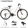 Hiland 26 Zoll Damen Mountainbike, 18-Gang Schaltung, Produktbild-Vorschau 2