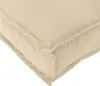 Cuscino vidaXL, tessuto Oxford, beige, 70 x 40 x 12 cm Anteprima dell’immagine prodotto 3
