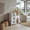 Komoda Forli, skříňka, 3 zásuvky se srdíčky 55x29x25cm, Náhled obrázku produktu 8