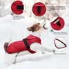 Leinwand Haustier Hund Wintermantel, Warme Fleecejacke für Produktbild-Vorschau 3
