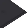 vidaXL Gartenbank mit Anthrazit Auflage 112 cm Massivholz Produktbild-Vorschau 13