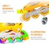 Inlineskates Kinder, Größenverstellbare Rollschuhe mit Produktbild-Vorschau 5