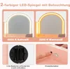 Ensemble de coiffeuse pour enfants avec miroir LED, Voir les images du produit 4