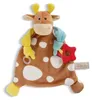 NICI Schmusetuch Kuh 25x25cm mit Beißring Produktbild-Vorschau 1