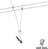 Paulmann Seil-Leuchte, Halogen, max.1x50W, Comet Produktbild-Vorschau 3