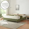 Doppelbett ‘Lilla’ mit Matratze Polsterbett mit abnehmbarem Produktbild-Vorschau 1