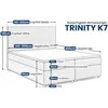 Best for Home Boxspringbett mit Bettkasten Trinity K-7 Produktbild-Vorschau 5