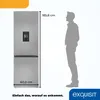 Exquisit Kühl-Gefrierkombination KGC320-95-E-WS-040C Produktbild-Vorschau 5
