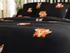 Mikrofaser-Bettwäsche FOXES schwarz, Größe: 2-teilig, 70 x Produktbild-Vorschau 5