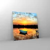 Bilder auf glas - Landschaft Sommer Meer - 60x60cm - Produktbild-Vorschau 4