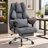 CRELIV -Ergonomischer Bürostuhl aus Stoff, Chefsessel mit Produktbild-Vorschau 2