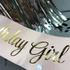 Oblique Unique Schärpe Birthday Girl Geburtstag Party Feier Produktbild-Vorschau 4