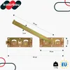 KOTARBAU® Dvoukřídlá závora brány Zamykání branky Zlatá Náhled obrázku produktu 3