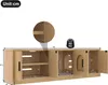 Merax Versteckter Katzenschrank, Katzentoilette Schrank mit Produktbild-Vorschau 3
