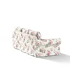 A sofa with a floral pattern on a white background. Podgląd zdjęcia produktu