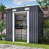 Bealife CC26 Remise à outils en métal,183×109×182 cm, Voir les images du produit 8