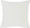 Kissenbezug 50x50 cm weiß Struktur Leinenoptik Kissenhülle Produktbild-Vorschau 1