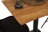 Bistrotisch Baumkante massiv 80 x 60 cm Akazie natur Produktbild-Vorschau 6