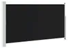vidaXL Boční markýza 160x300 cm černá Náhled obrázku produktu 1