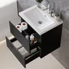 50 cm Badmöbel-Set Unterschrank mit Mineralguss waschtisch Produktbild-Vorschau 2