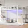 Letto a castello Flieks 90x200 cm con LED, letto a castello Anteprima dell’immagine prodotto 2