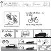 Menabo Alioth 2 Fahrradträger Anhängerkupplung 2 Bikes Produktbild-Vorschau 9