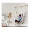 QLS Fauteuil suspendu style boho 130x100 cm avec 2 coussins Voir les images du produit 2